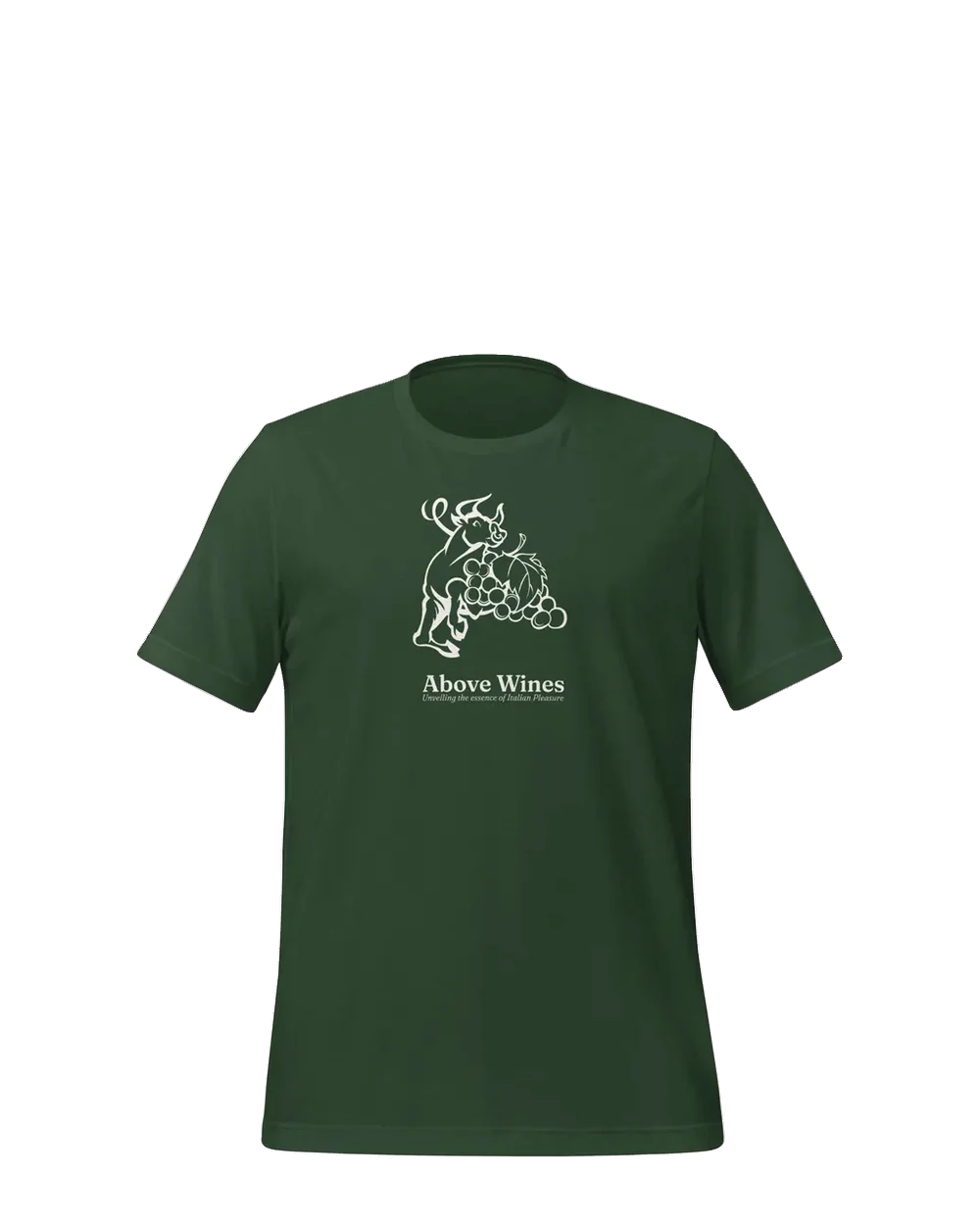 Above Wines Above Wines Unisex t-shirt Forest Green