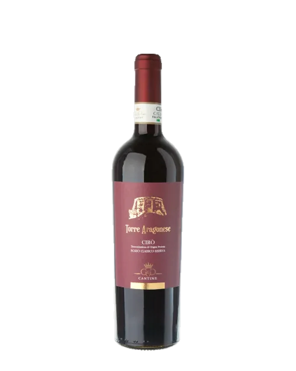 Torre Aragonese 2018 Cirò Rosso Classico Riserva, Torre Aragonese, DOP Calabria, 14%