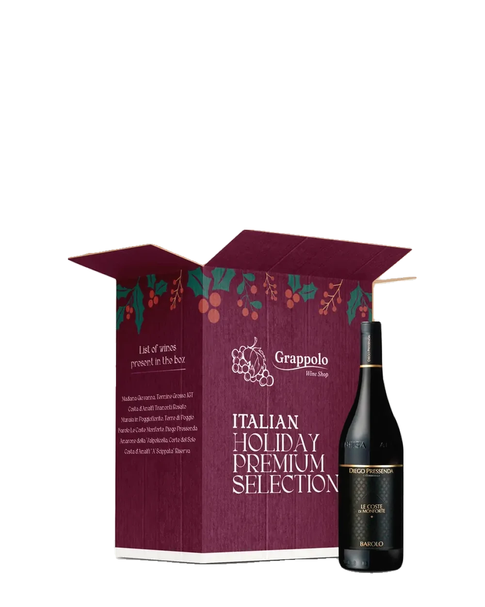 Above Wines Premium Italian Wines Holiday Selection