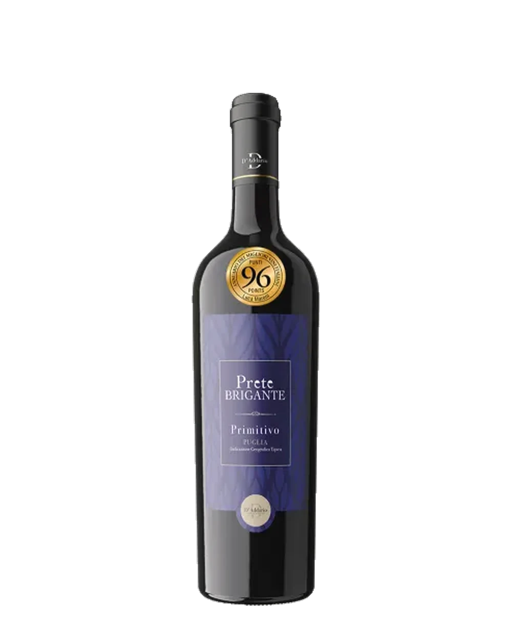 D’Addario 2019 Primitivo Prete Brigante, D’Addario, IGP Puglia, 14.5%