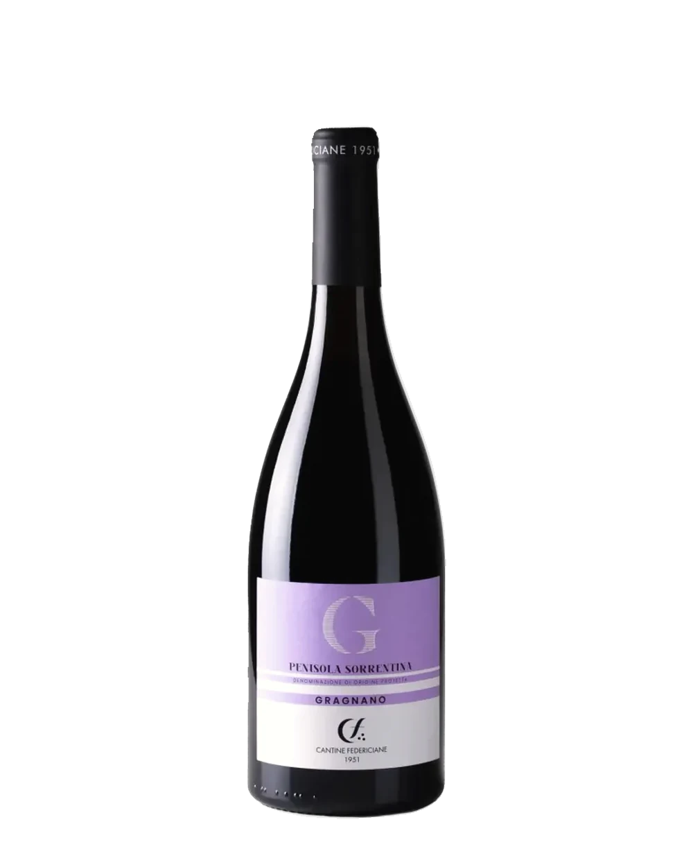Cantine Federiciane Gragnano Sorrento Fizzy Red, Cantine Federiciane, DOP Campania, 10.5%